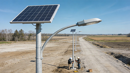 solar street lights